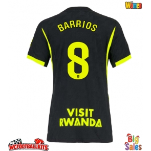 Atletico Madrid Pablo Barrios #8 Replica Away Stadium Shirt for Women 2026-27 Short Sleeve